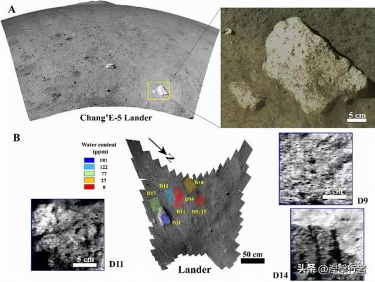 科学家发现月球表面,玉兔2号月球背面照片