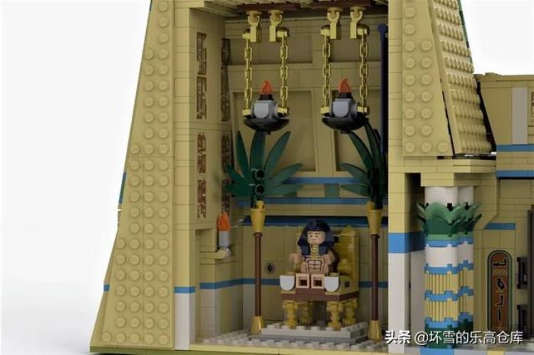 浓浓异域风情的埃及LEGOIDEAS作品古埃及神庙