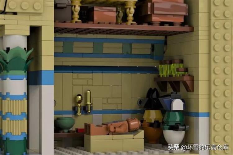 浓浓异域风情的埃及LEGOIDEAS作品古埃及神庙