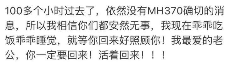 马航mh370家属是否得到赔偿,马航mh370失踪事件有幸存者吗