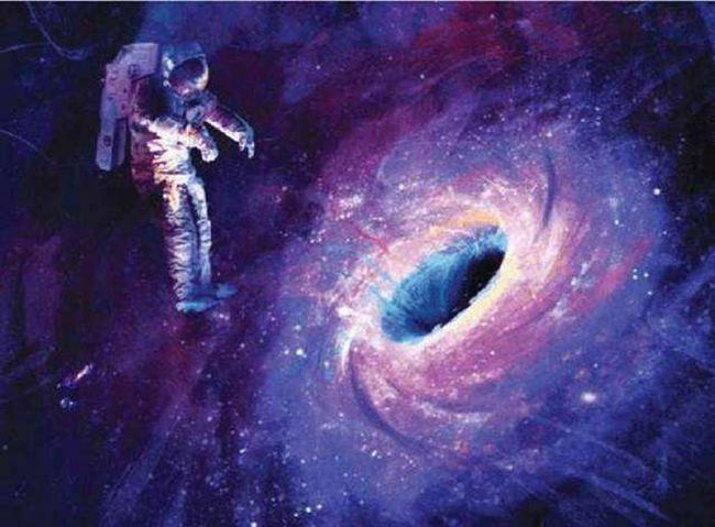 二名宇航员被吸入黑洞?人掉入黑洞可以继续存活吗