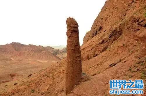 广东丹霞山阴阳石，阴阳两级分别对应男女生殖器(图)