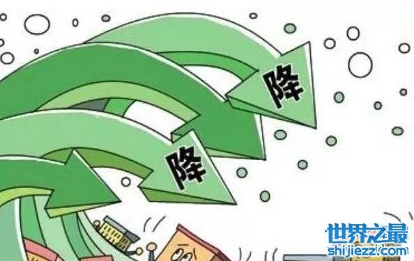 国家调控强行让中国楼市降温，商品房销售持续下跌
