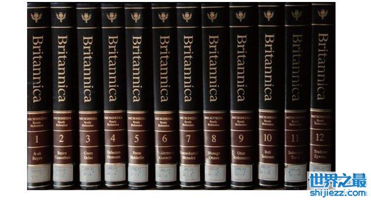 世界上最厚的书，大英百科全书历时244年