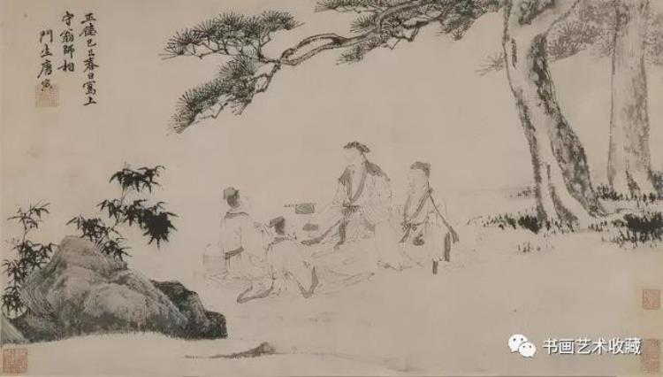 唐伯虎的书画作品,唐伯虎极品画作