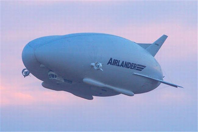 世界最大的飞行器 英国军方研制的Airlander