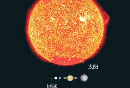 太阳相当于多少个地球，100万个（用数字感受太阳的巨大）