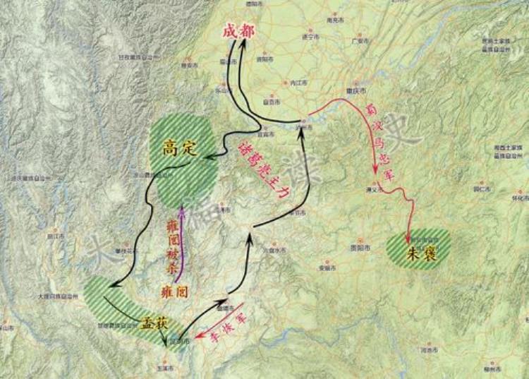 刘备死后诸葛亮北伐,刘备死后诸葛亮北伐的过程