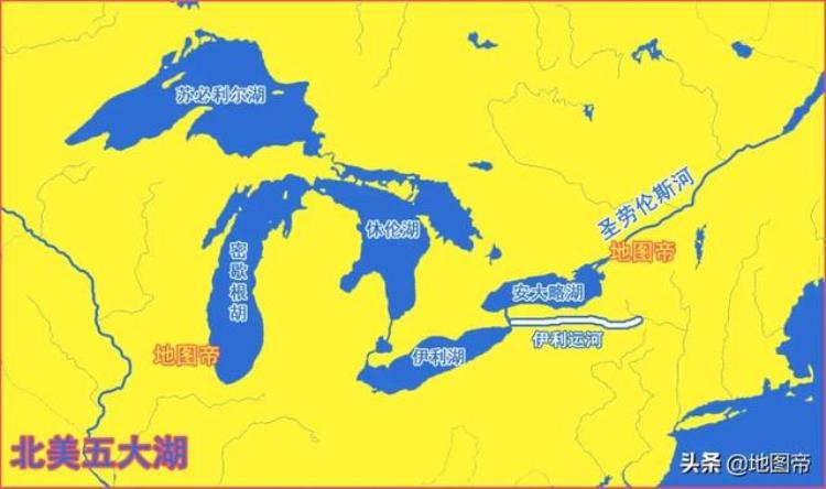 美国如何修一条运河让五大湖获得出海口的水,美国是怎样修运河