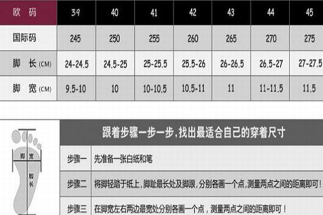 us4.5等于中国多少码 不同国家鞋码不同（34码鞋子）
