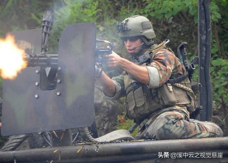 美军m134加特林速射机枪(美军m134加特林速射机枪)