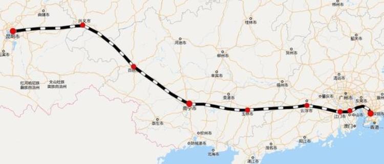 昆明至深圳高铁规划最新消息,2025年云南高铁最新线路图